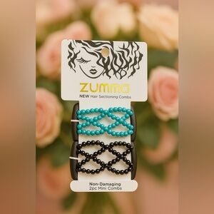 Hair sectioning combs Black and Blue